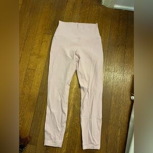 lululemon athletica Light Pink Leggings